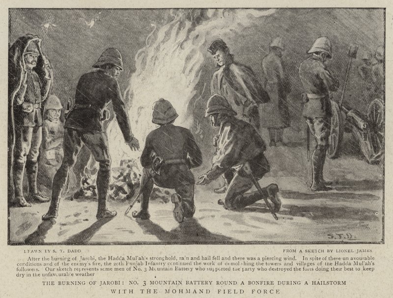 Com a força de campo de Mohmand de S.T. Dadd