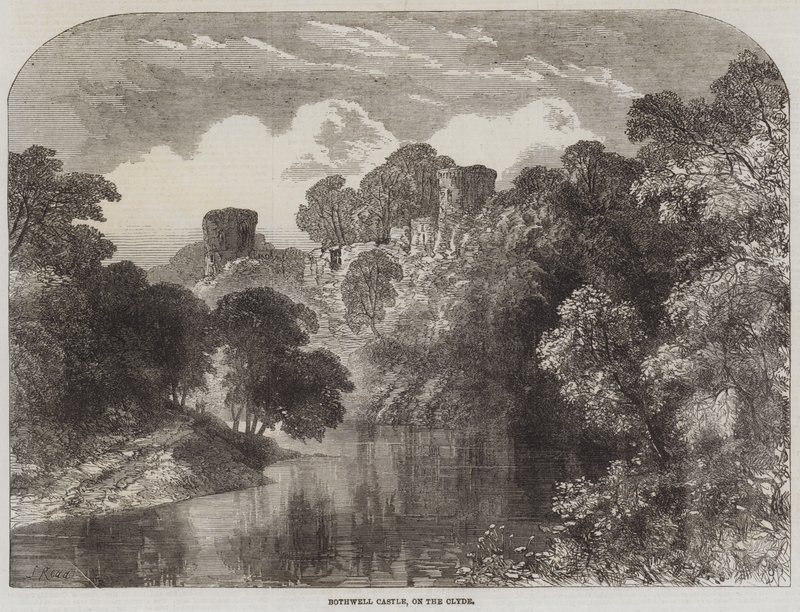 Bothwell Castle, no Clyde de Samuel Read