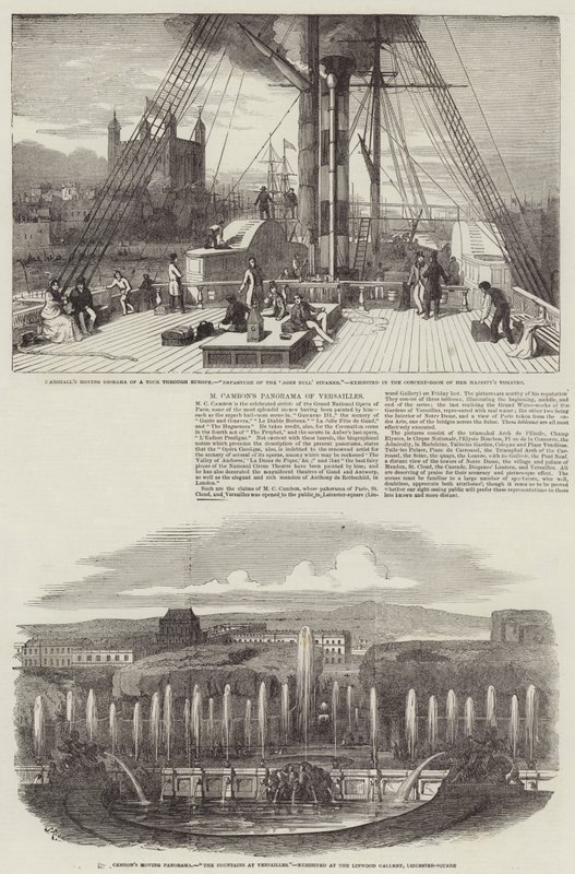Panorama de Versalhes de Cambon de Samuel Read