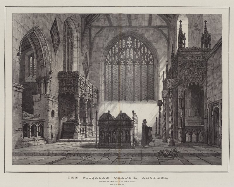 A capela Fitzalan, Arundel de Samuel Read