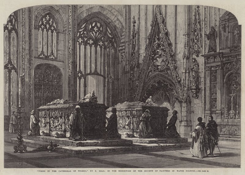 Túmulos da Catedral de Toledo de Samuel Read