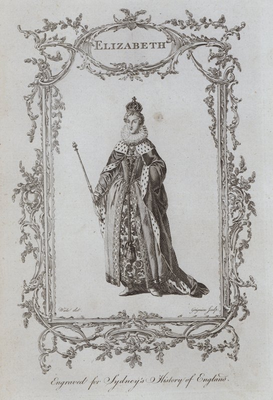 Elizabeth (gravura) de Samuel (after) Wale