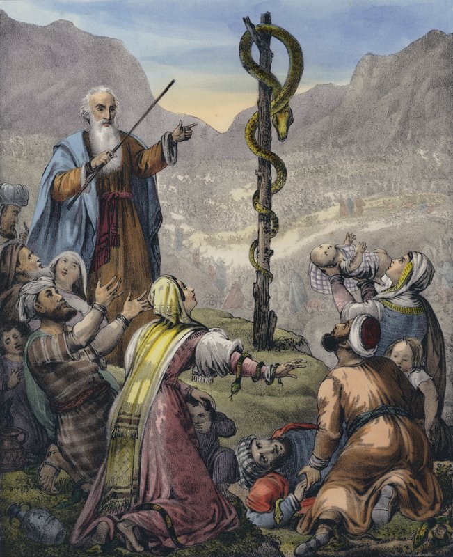 A serpente de bronze de Siegfried Detler Bendixen