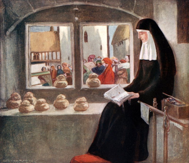 Madre Julian (cor litho) de Stephen Reid