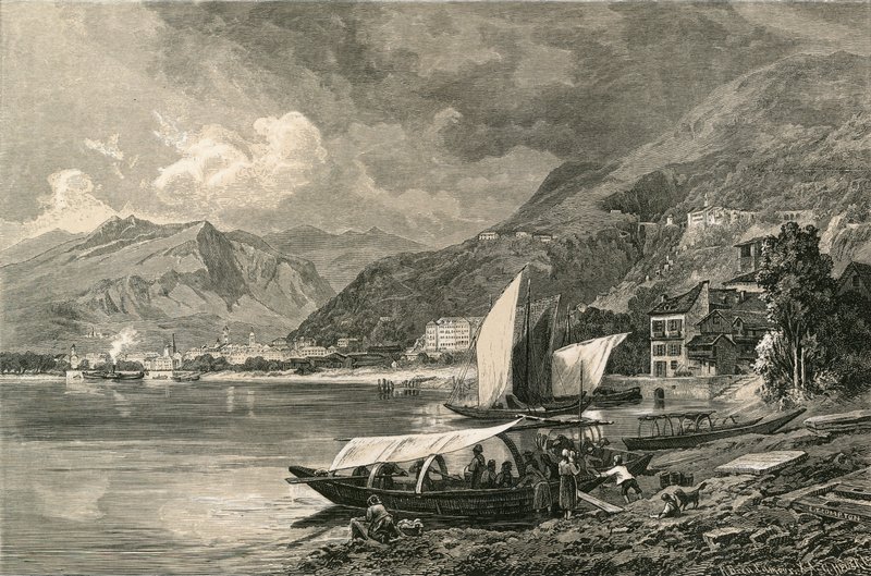 Locarno, no Lago Maggiore de Swiss School