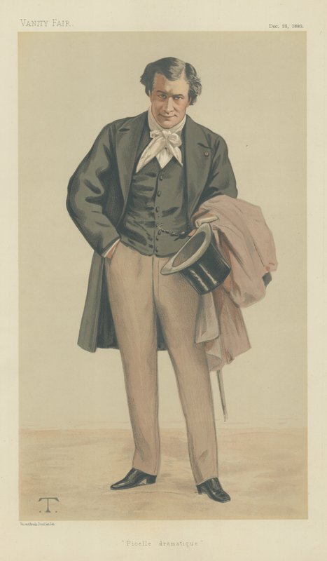 Sr. Victorien Sardou (cor litho) de Theobald Chartran