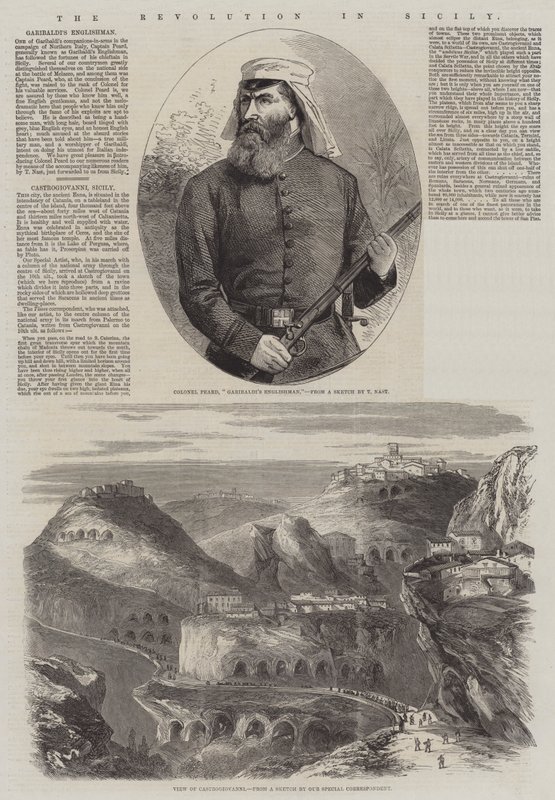 A Revolução na Sicília de Thomas Nast