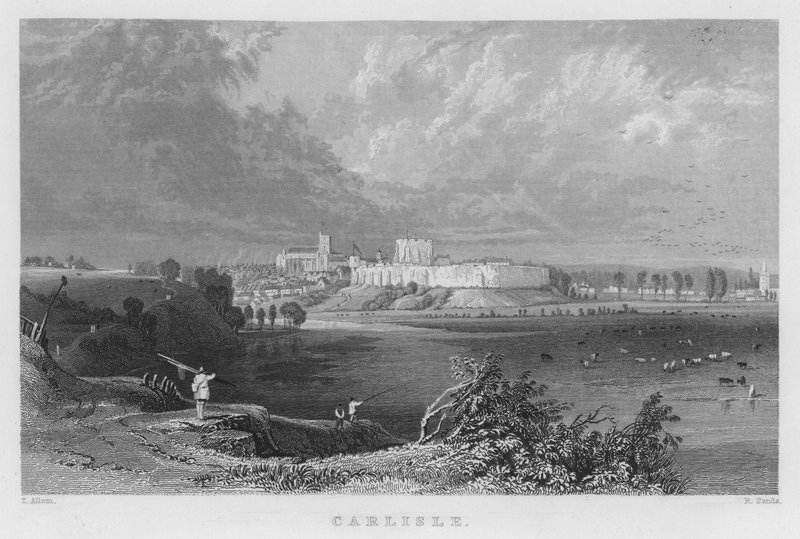 Carlisle (gravura) de Thomas (after) Allom
