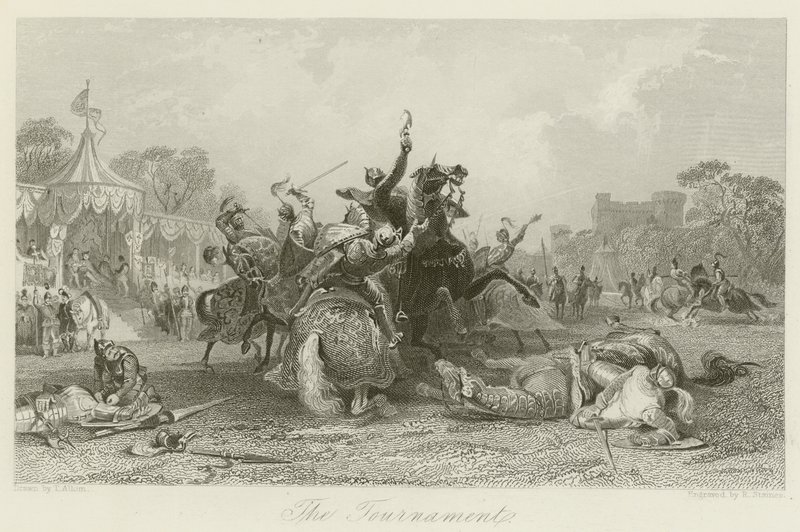 O torneio de Thomas Allom