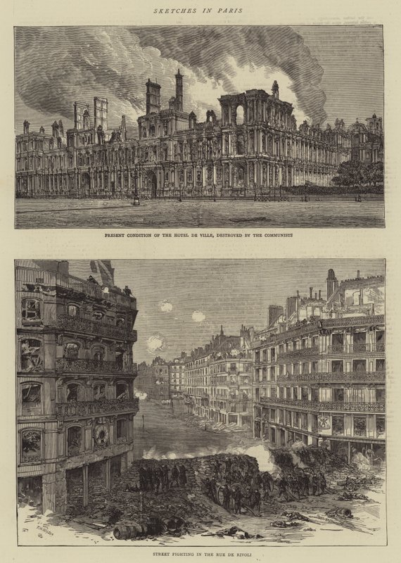 Esboços em Paris de Thomas Harrington Wilson