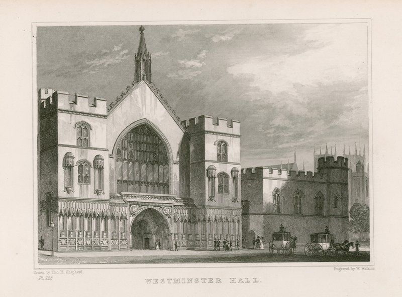 Westminster Hall de Thomas Hosmer Shepherd