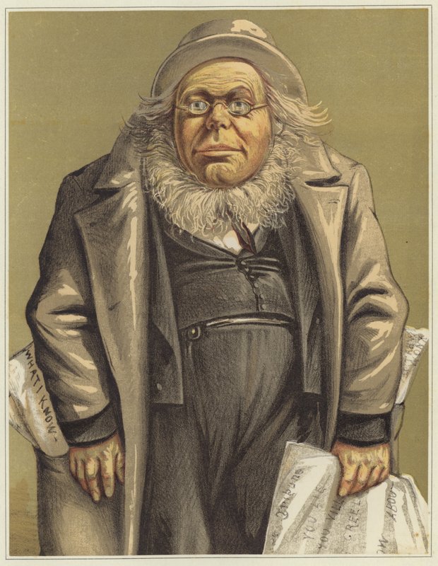 Caricatura de Horace Greeley de Thomas Nast