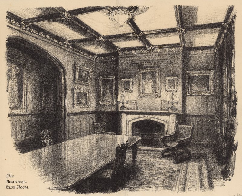 The Beefsteak Club Room de Thomas Robert Way
