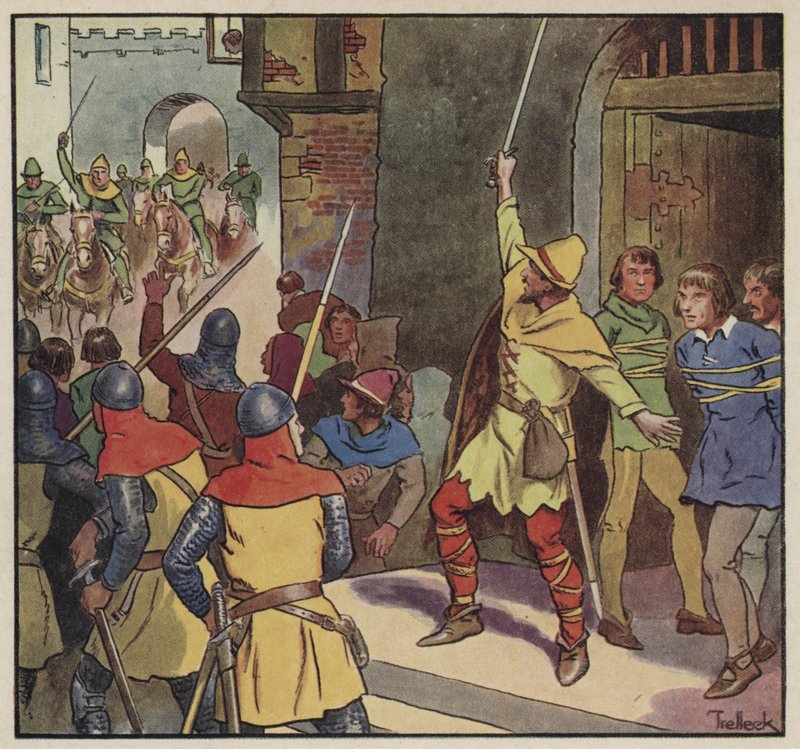 Robin Hood e seus homens alegres de Trelleek