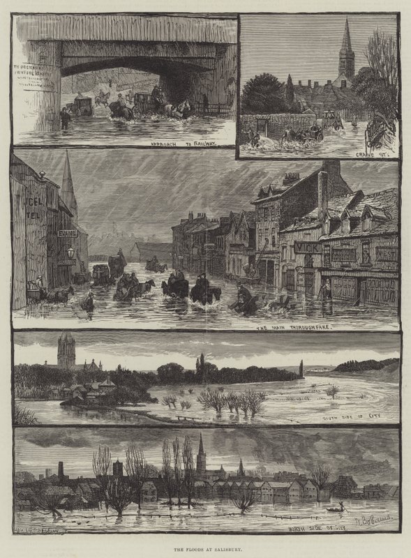 As inundações em Salisbury de Walter Bothams