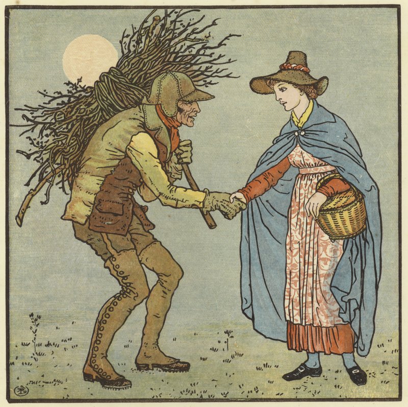 Uma manhã enevoada e úmida de Walter Crane