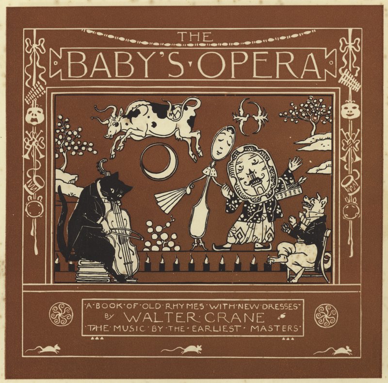 Ópera do bebê de Walter Crane
