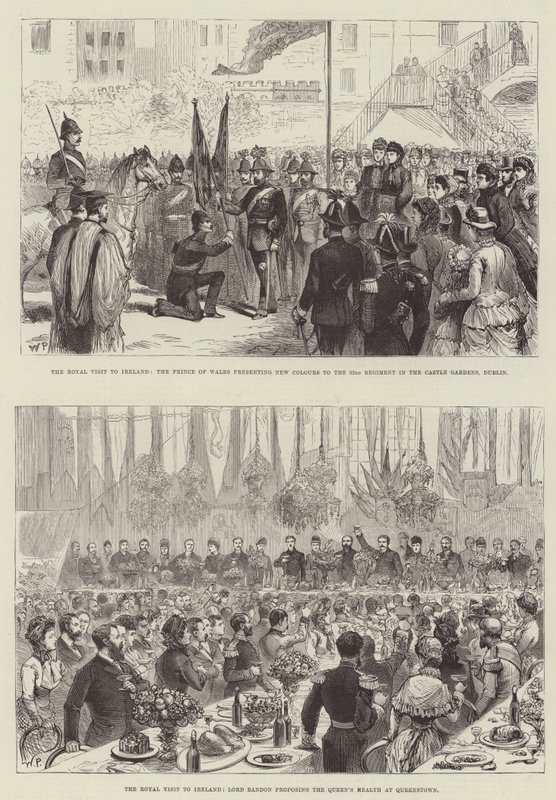 A visita real à Irlanda de Walter Paget