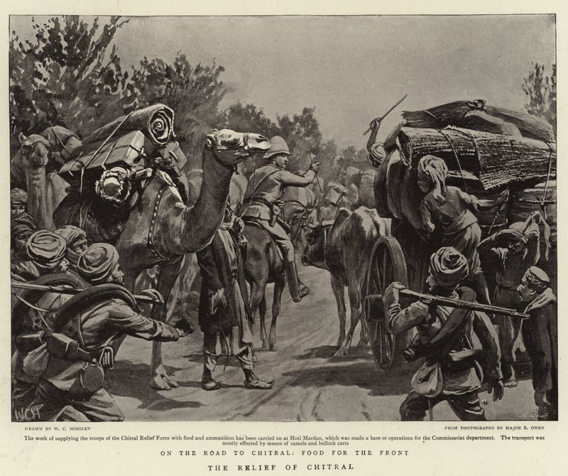 O alívio de Chitral de Walter Charles Horsley