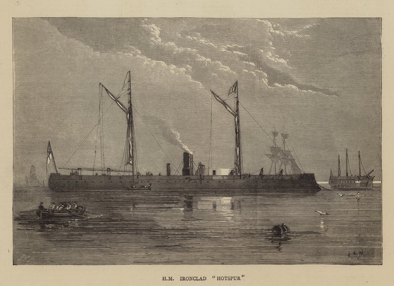 HM Ironclad Hotspur de Walter William May