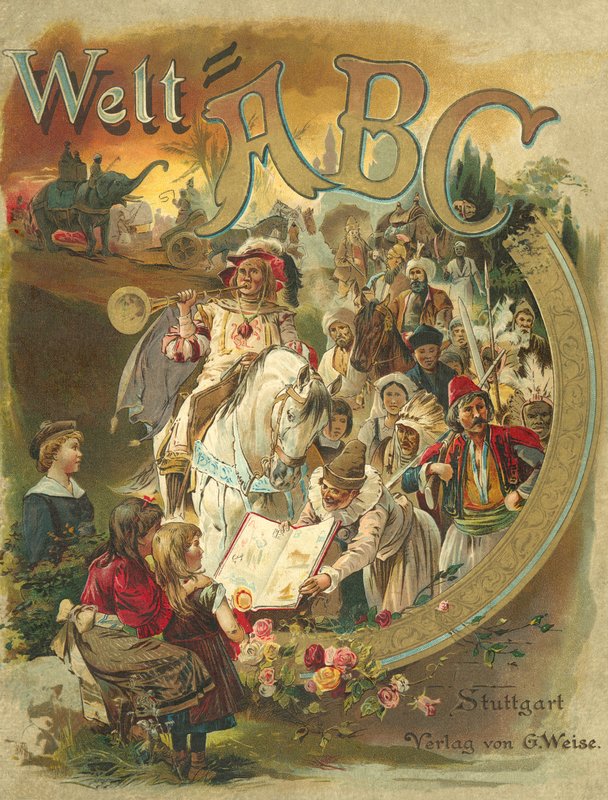 ABC mundial (chromolitho) de Walter Zweigle