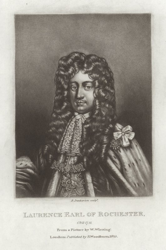 Laurence Earl de Rochester de Willem Wissing