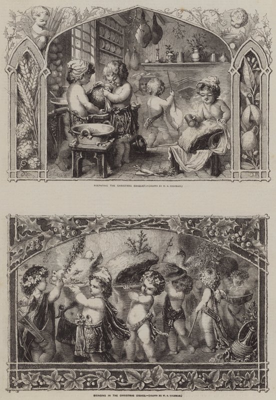 Esboços de Natal de William Stephen Coleman