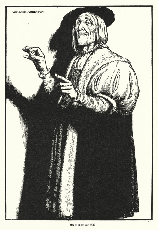 Bridlegoose (litho) de William Heath Robinson