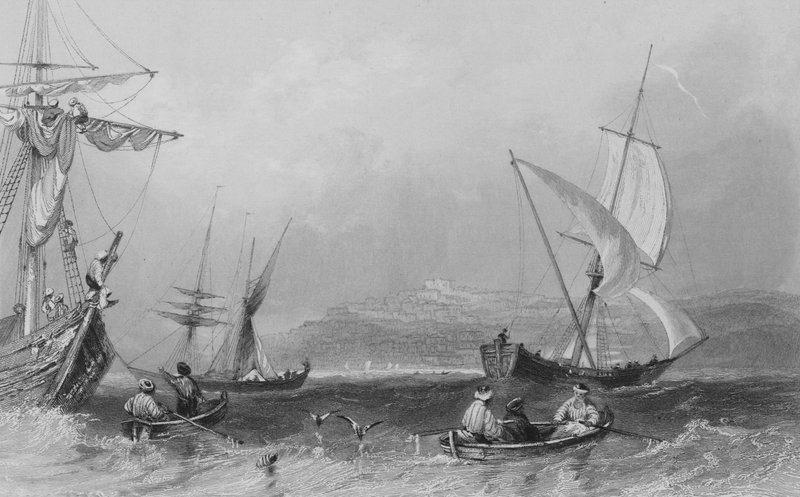 Joppa (gravura) de William Henry Bartlett