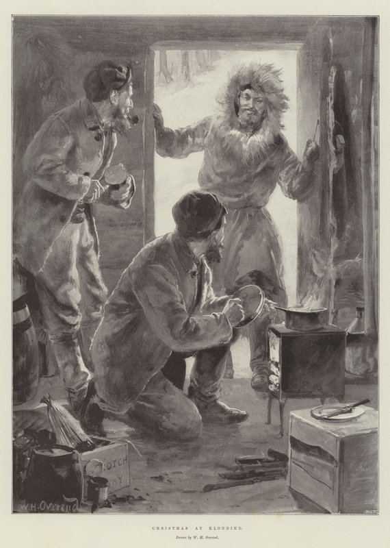 Natal em Klondike de William Heysham Overend