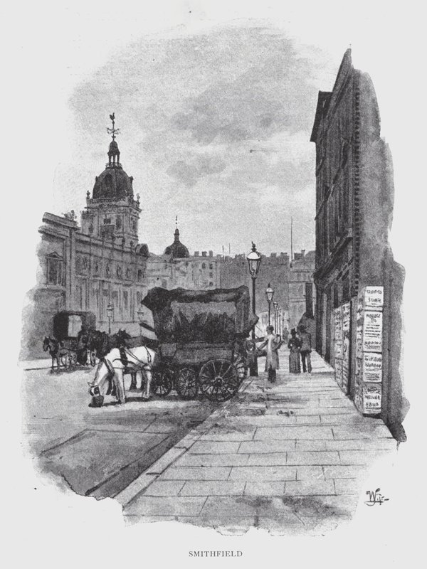 Smithfield (litho) de William Luker