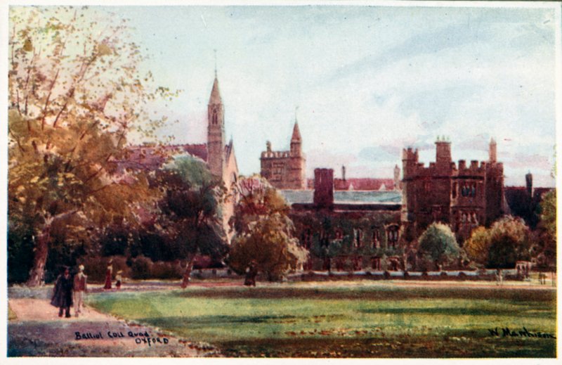 Balliol College, Quad de William Matthison