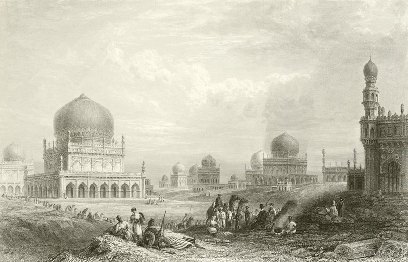 Tumbas dos Reis da Golconda de William Purser