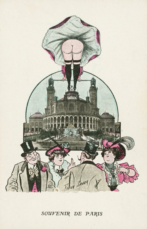 Souvenir de Paris (cor litho) de Xavier Sager
