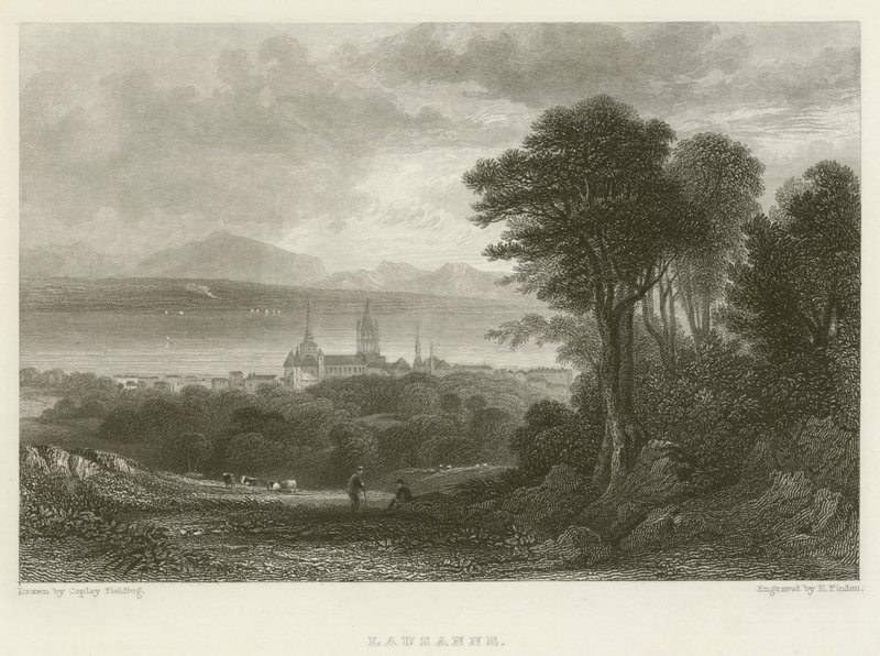 Lausanne de after A.V. Copley Fielding
