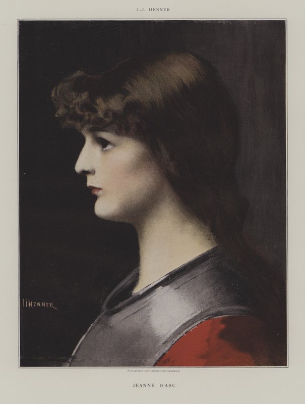 Jeanne dArc de after Jean Jacques Henner