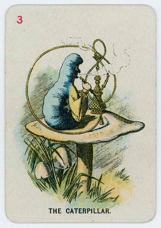 A lagarta de after John Tenniel