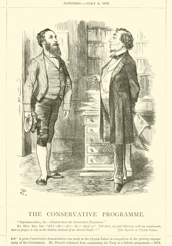 O Programa Conservador de after John Tenniel