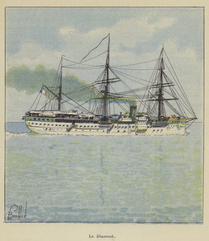Shamrock de after Louis Charles Bombled